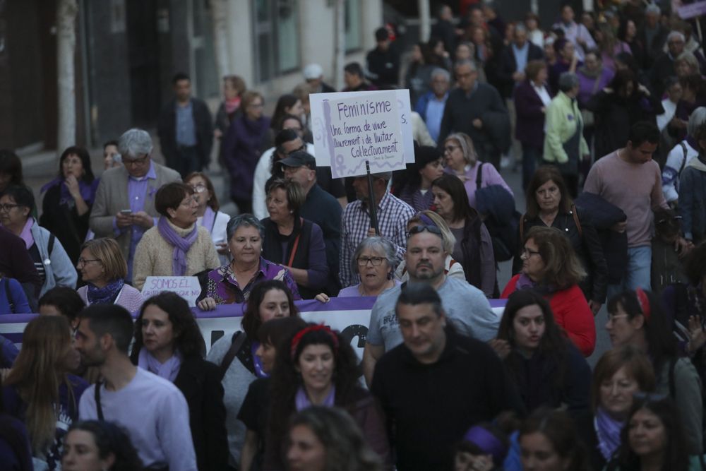 Manifestación del 8M en el Port de Sagunt