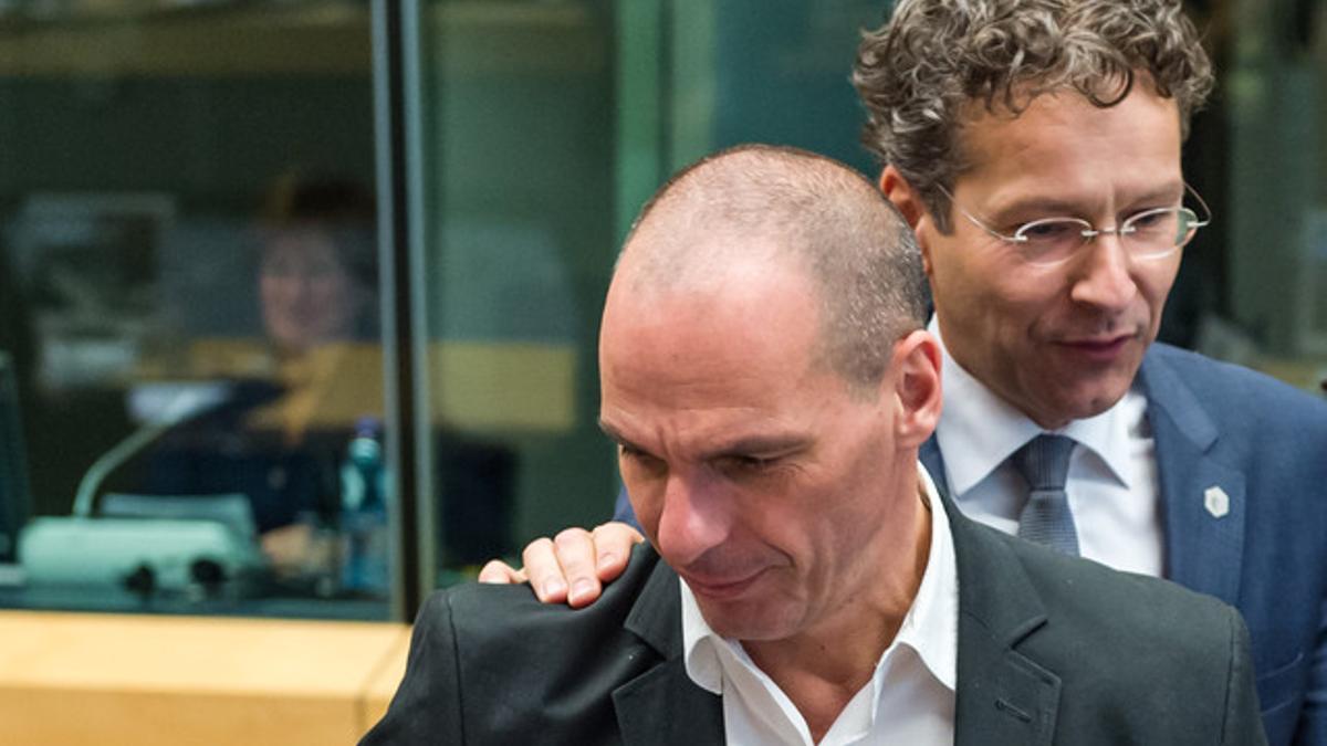 Jeroen Dijsselbloem, Yanis Varoufakis