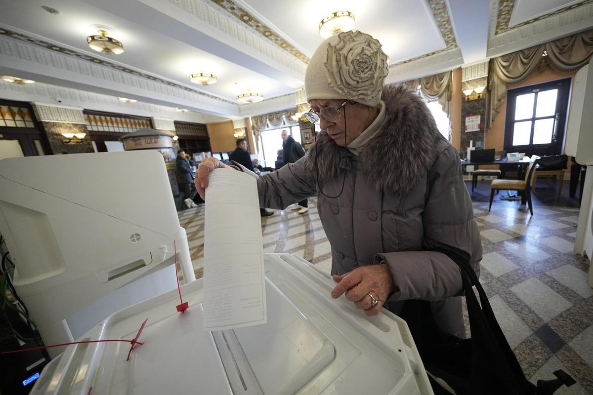 Primera jornada electoral de las elecciones presidenciales rusas