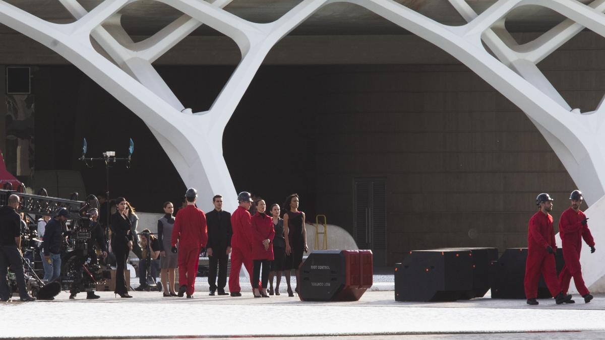 El rodaje de &#039;Westworld&#039; en València.