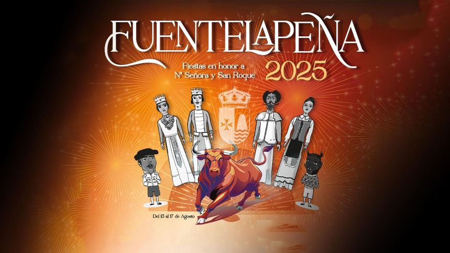 Fiestas de Nª Señora de la Asunción y San Roque en Fuentelapeña - Programa completo