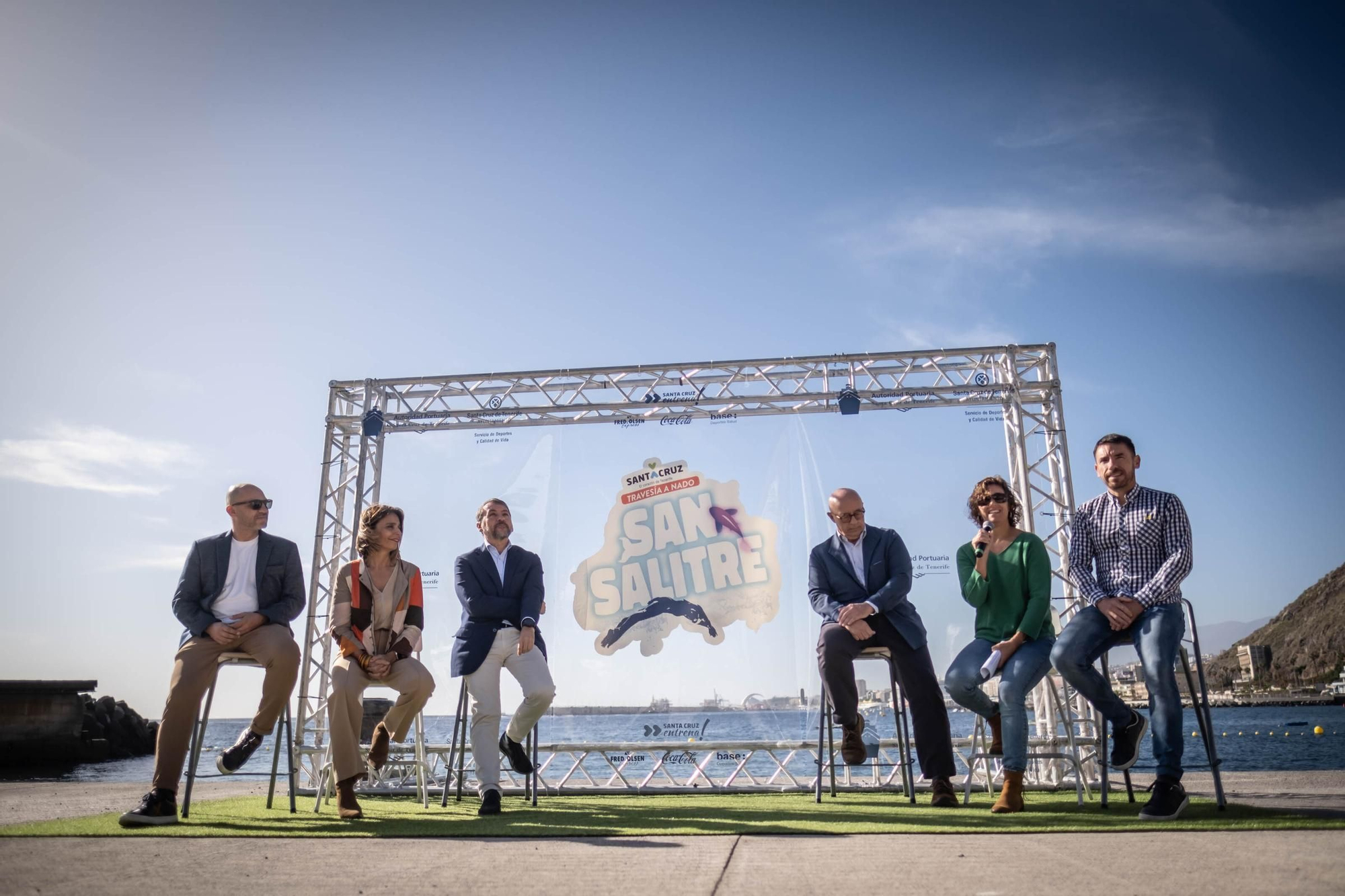 Presentación de la Travesía a Nado San Salitre