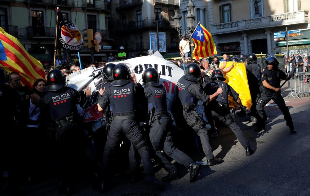 Manifestacions a Barcelona aquest 29 d'octubre