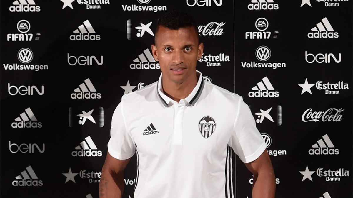 Luis Carlos Almeida de Cunha 'Nani', jugador del Valencia