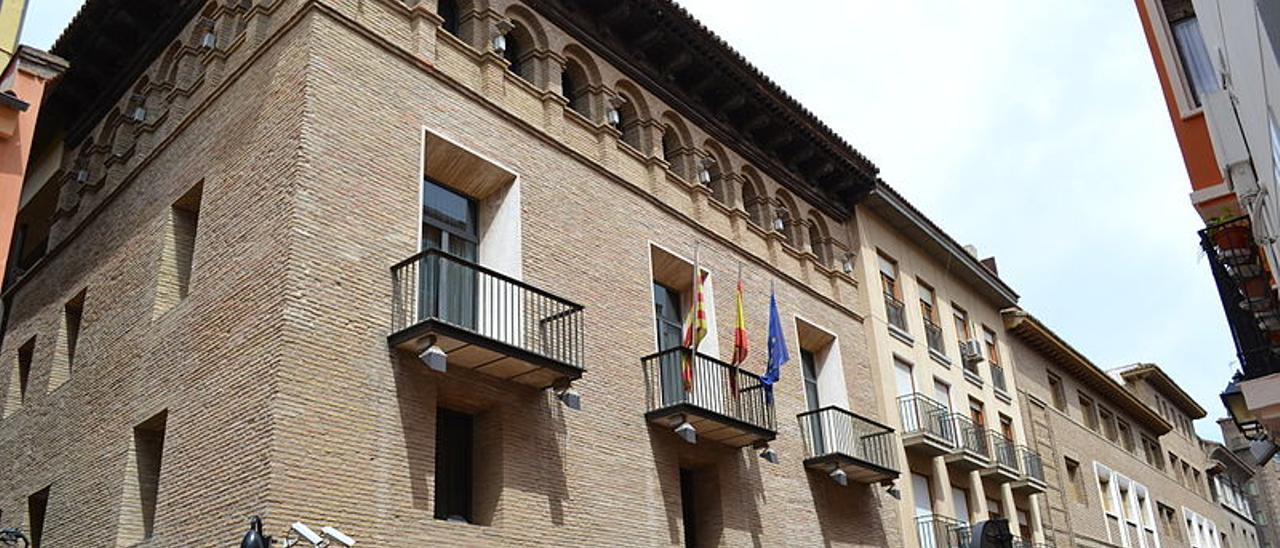 La Casa palacio de los Armijo en Zaragoza, sede del Justicia de Aragón.