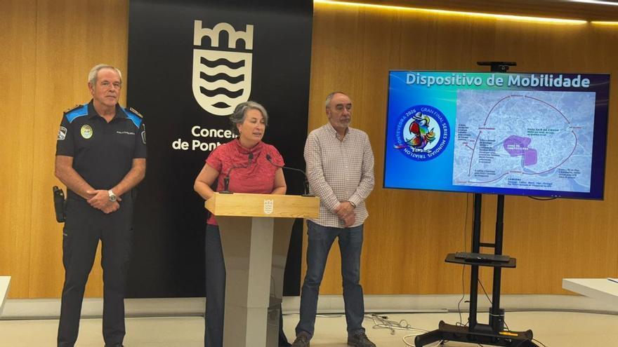 Así cambiará el tráfico en Pontevedra por el Mundial de triatlón: cortes, accesos y calles afectadas