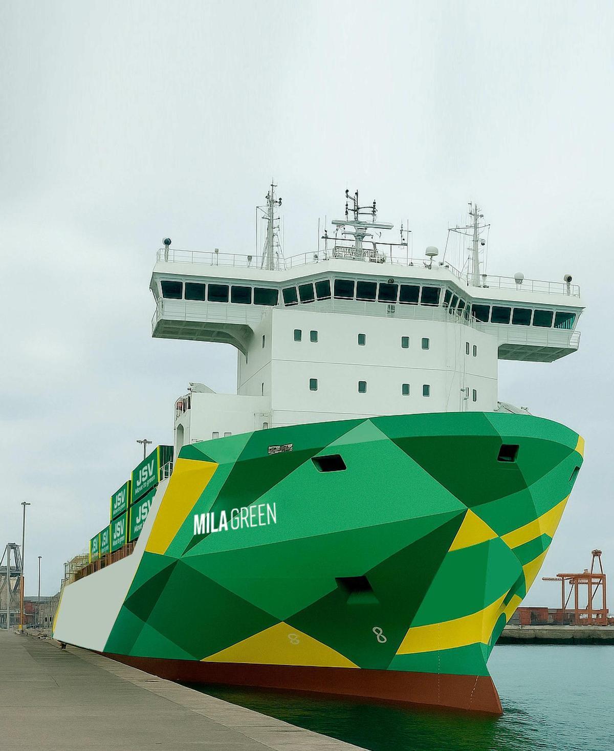 El buque adquirido por JSV para su línea entre Alicante y Canarias.