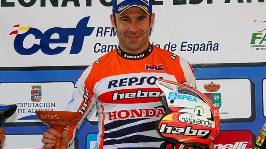 Toni Bou liquida el vuitè títol estatal amb un ple de triomfs