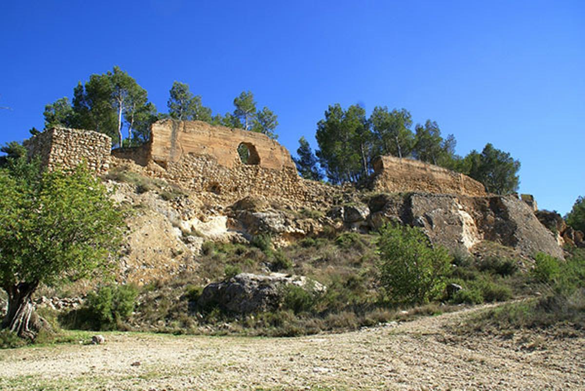 Zona meridional de la fortaleza.