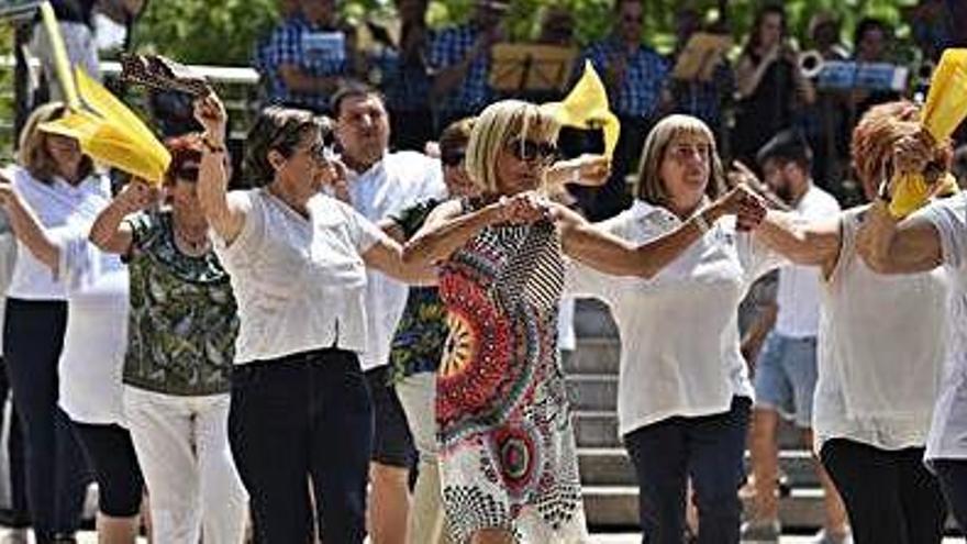 Participants al ball del Galop, l&#039;any passat a la Festa Major de Sant Joan de Vilatorrada