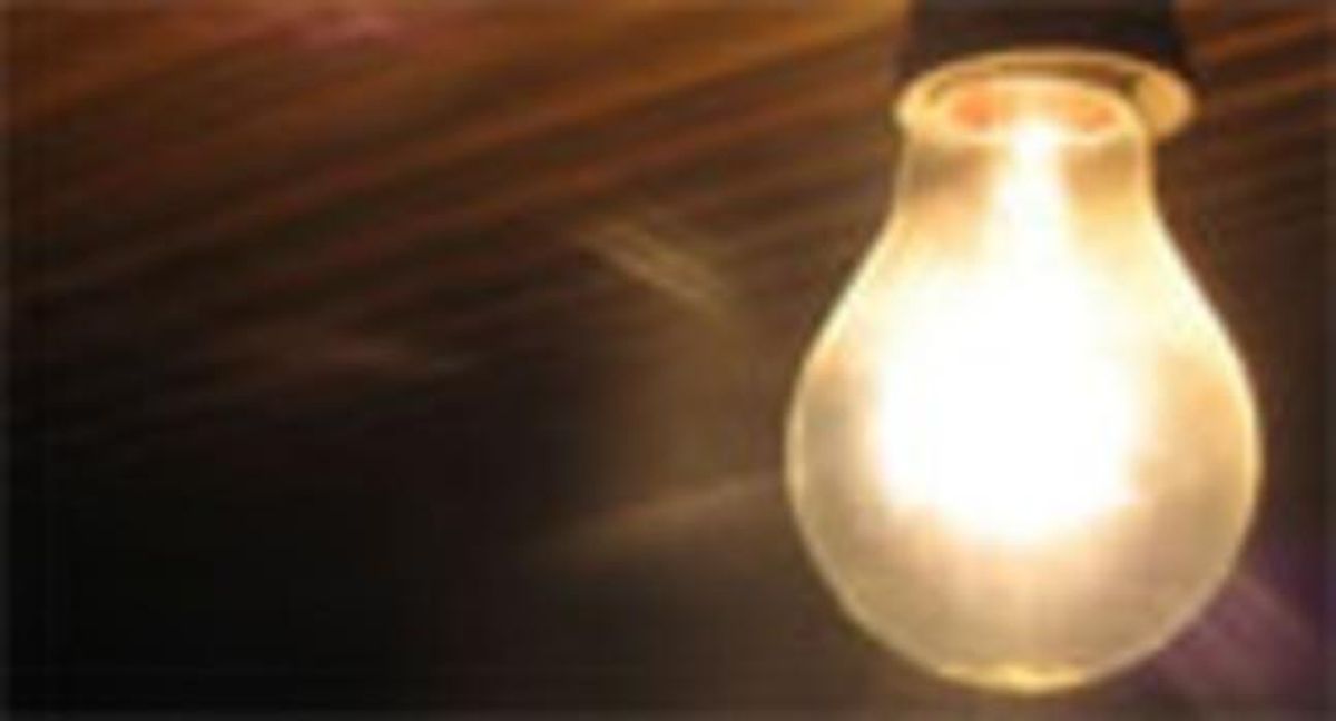 Una bombeta incandescent. Una bombeta incandescent.