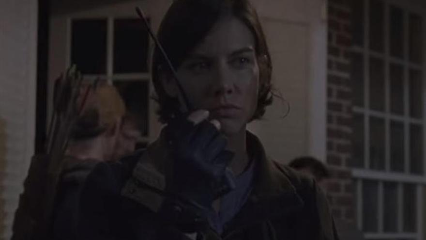 Maggie, en una escena de &#039;The Walking Dead&#039;.
