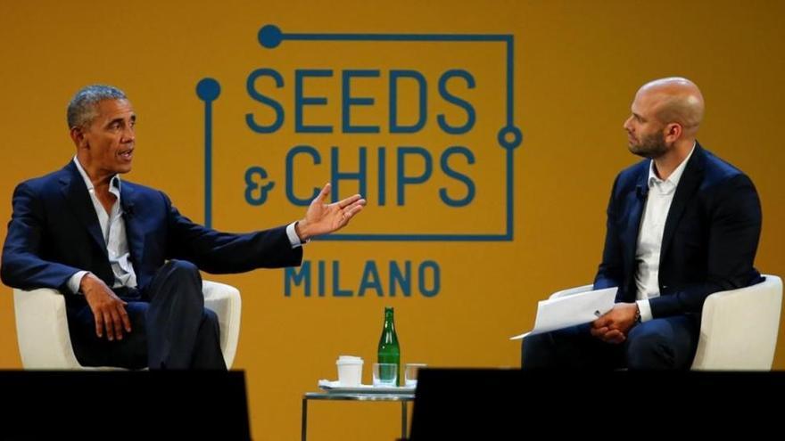 Obama abre fuego contra el hambre en Milán