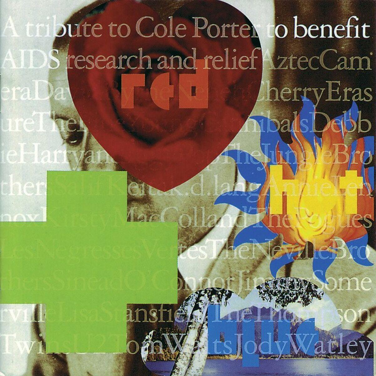 Portada del álbum solidario 'Red Hot + Blue'.