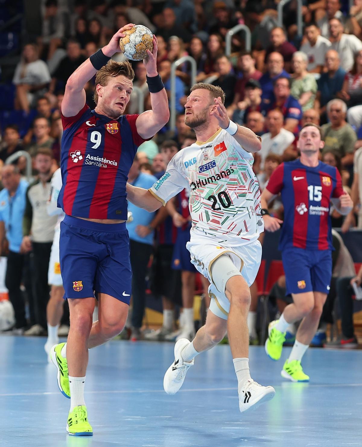 Las mejores imágenes del Barça - Magdeburgo