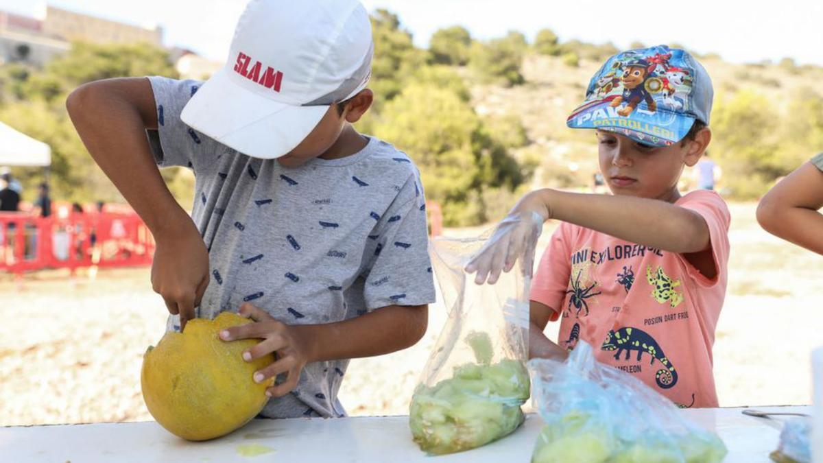 Actividades infantiles en la ‘berenada’. | ZOWY VOETEN