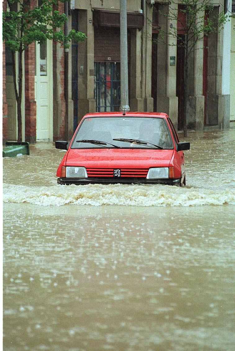 Inundación en Bouzas 1998