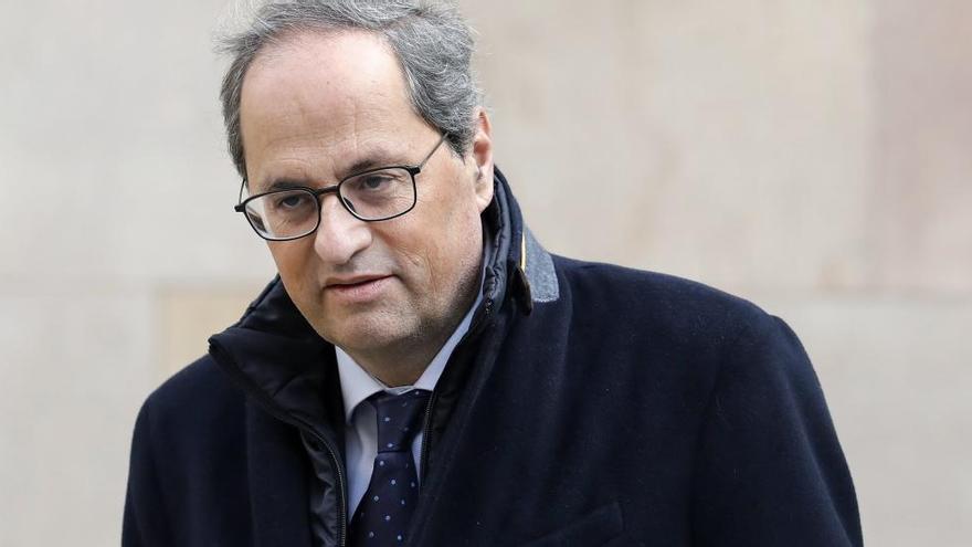 Torra creu que «hi hauria eleccions» si l&#039;inhabiliten després d&#039;una sentència ferma