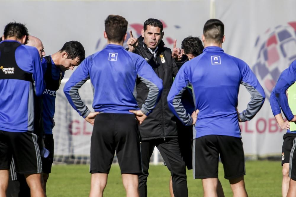 Entrenamiento del Real Oviedo