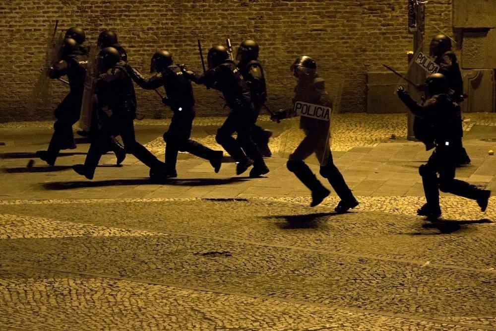 Disturbios en el madrileño barrio de Lavapiés