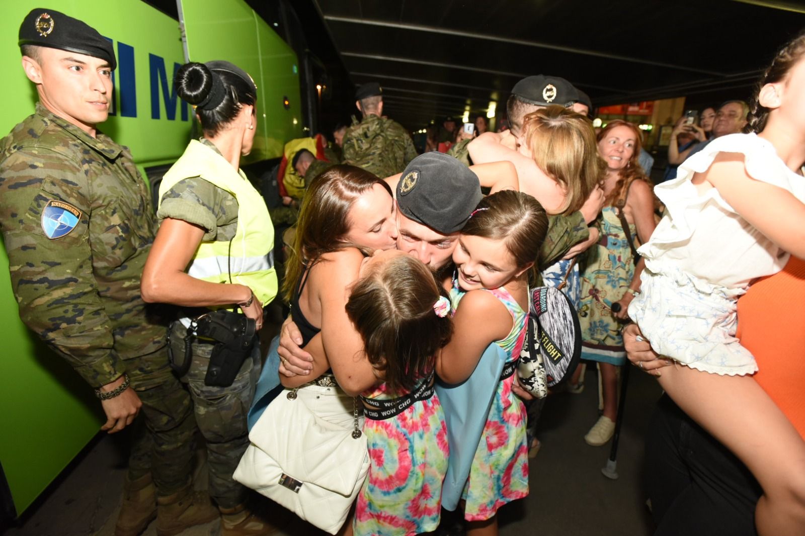 Regreso de la Brigada Guzmán El Bueno a Córdoba