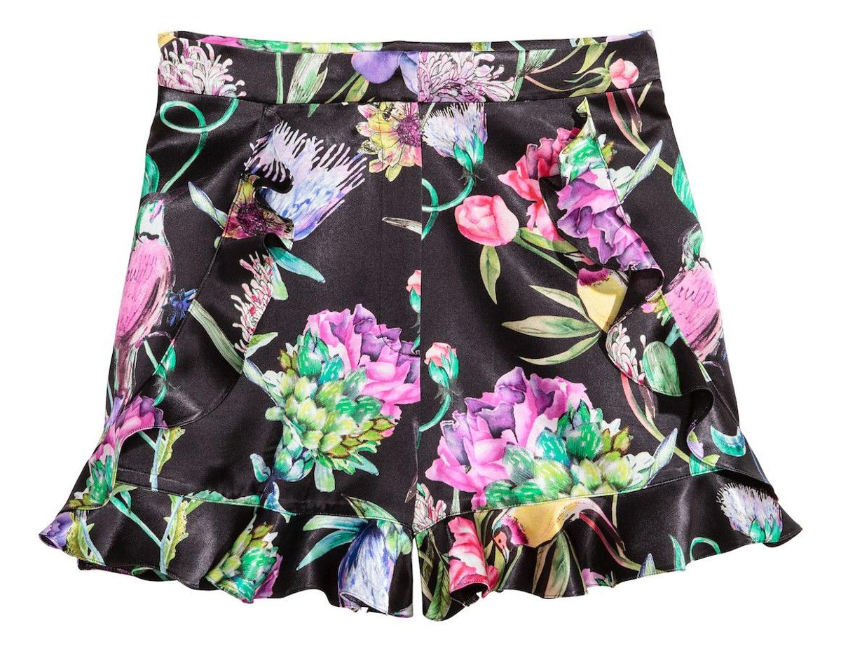 Shorts florales, de H&M