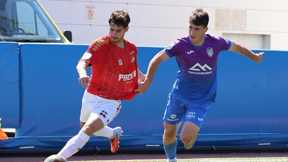 Las imágenes de la derrota de la SD Ibiza ante el Atlético Baleares
