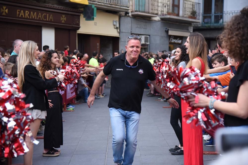 Celebració de l'ICL Manresa a la plaça Major