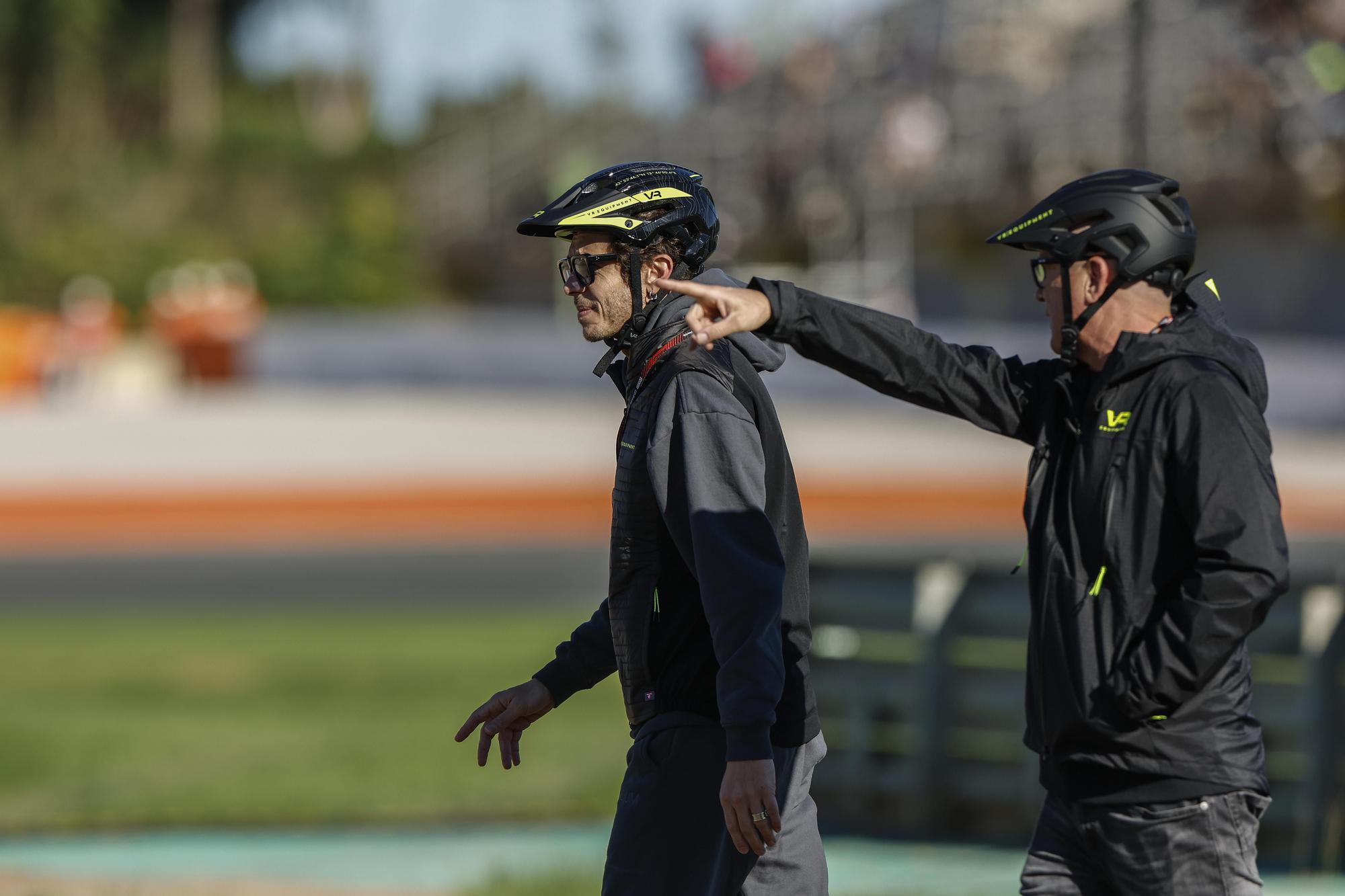 Valentino Rossi vuelve a Cheste