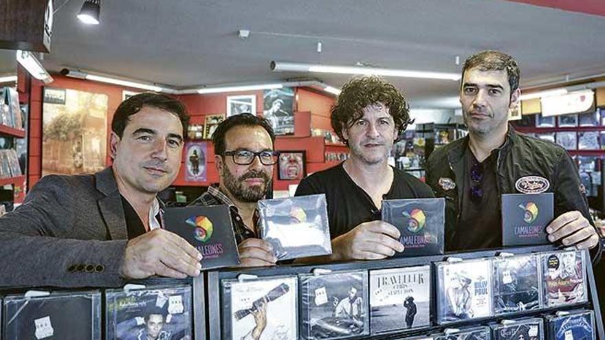 Fran Sobrino, José Tornero, Paco Ballester y Paco Aguiló.