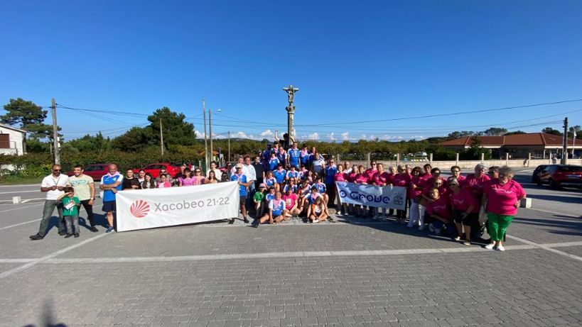 “I Travesía Barca de Pedra–Ruta Marítima Xacobea”.