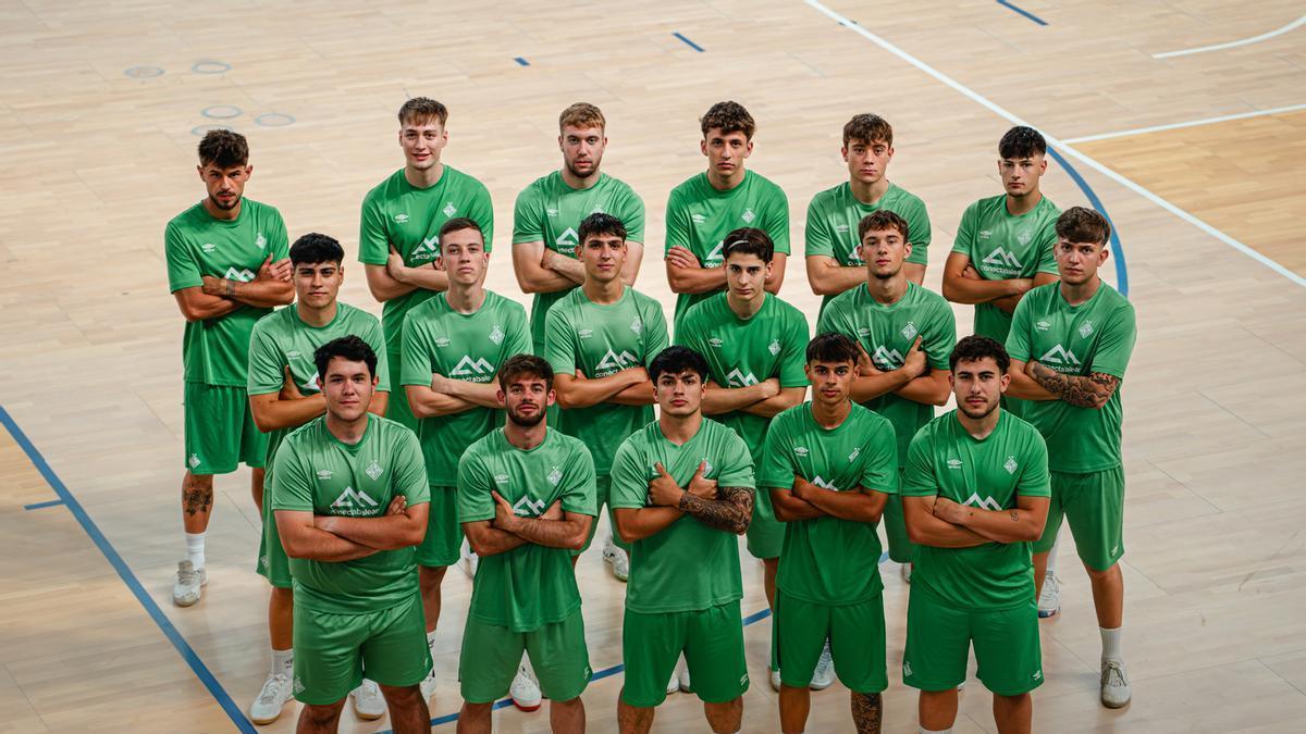 El Palma Futsal B posa en Son Moix