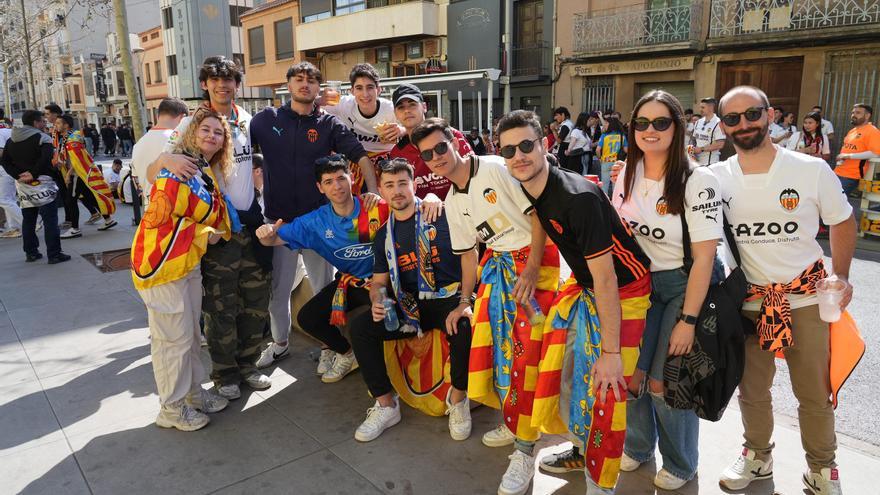 Galería | Ambientazo en la previa del Villarreal-Valencia