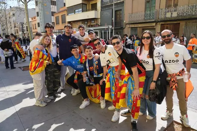 Galería | Ambientazo en la previa del Villarreal-Valencia