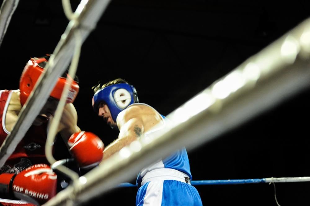 La noche del mejor boxeo gallego