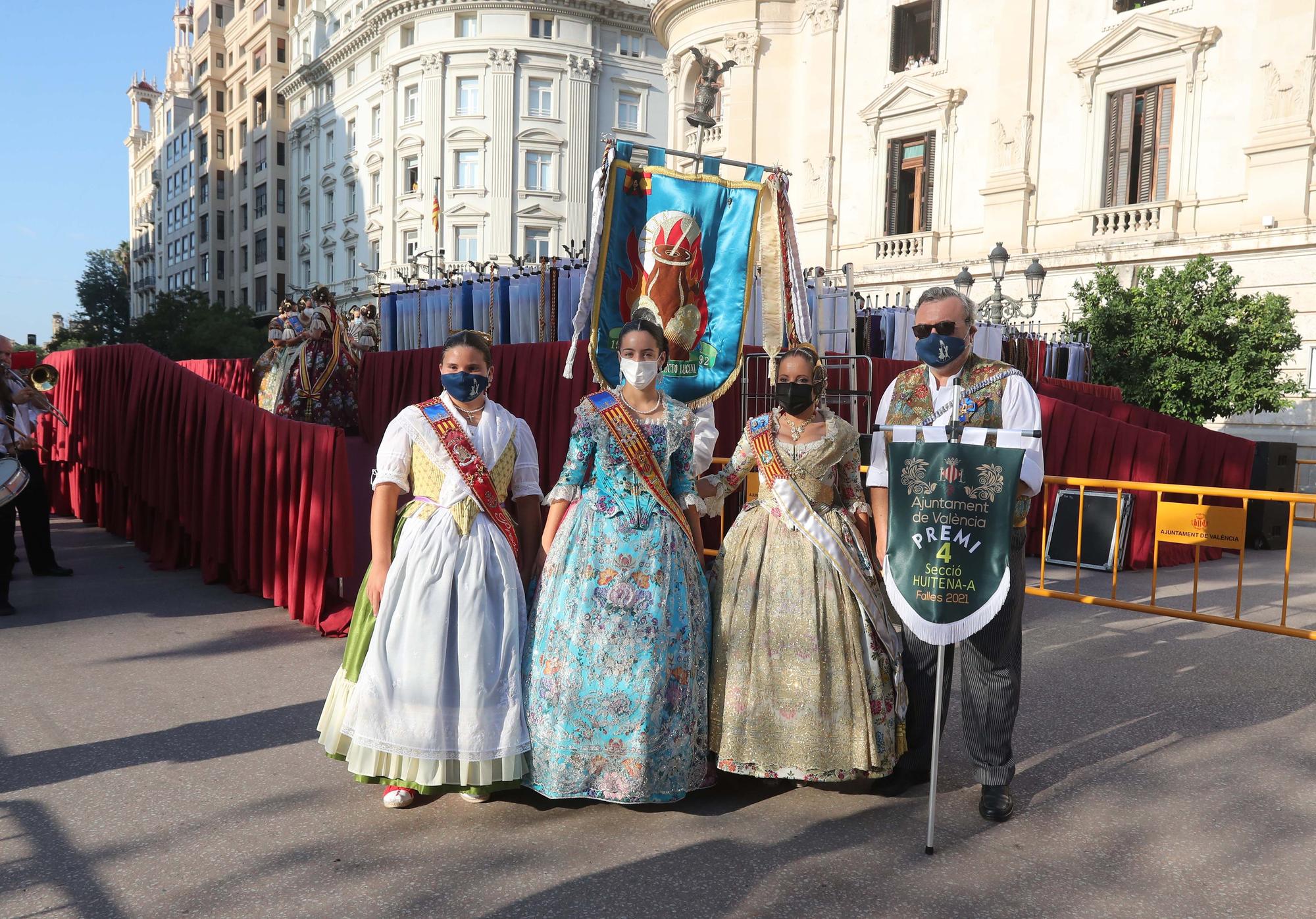 La entrega de premios de las fallas 2021