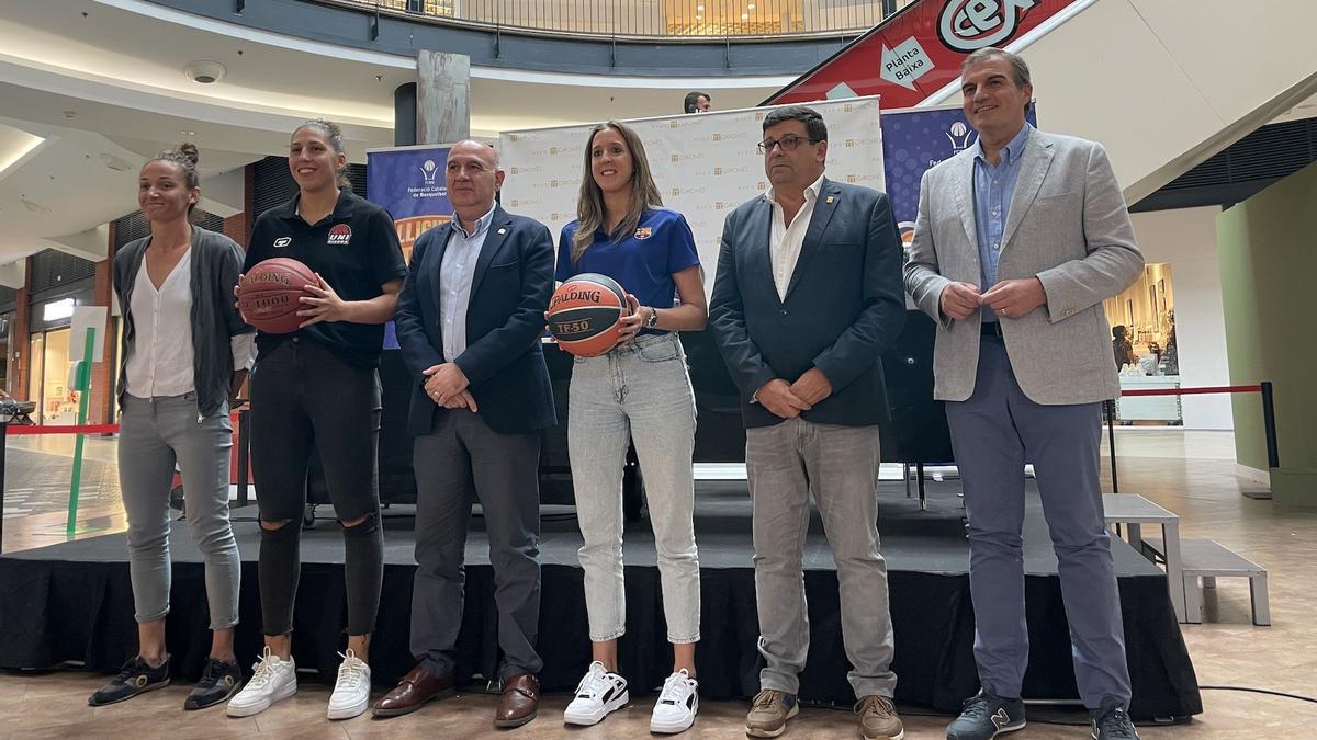 La presentació de la Lliga Catalana femenina a l&#039;Espai Gironès.