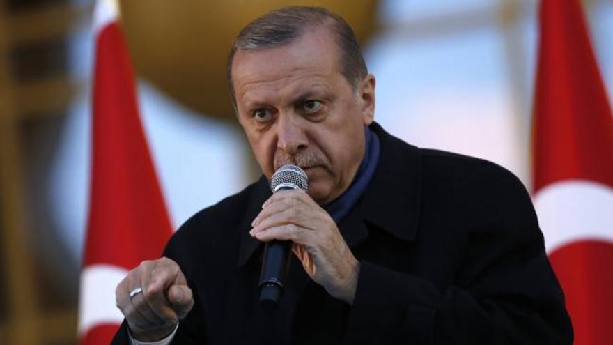 Erdogan "no ve, ni escucha, ni reconoce" los informes de los observadores