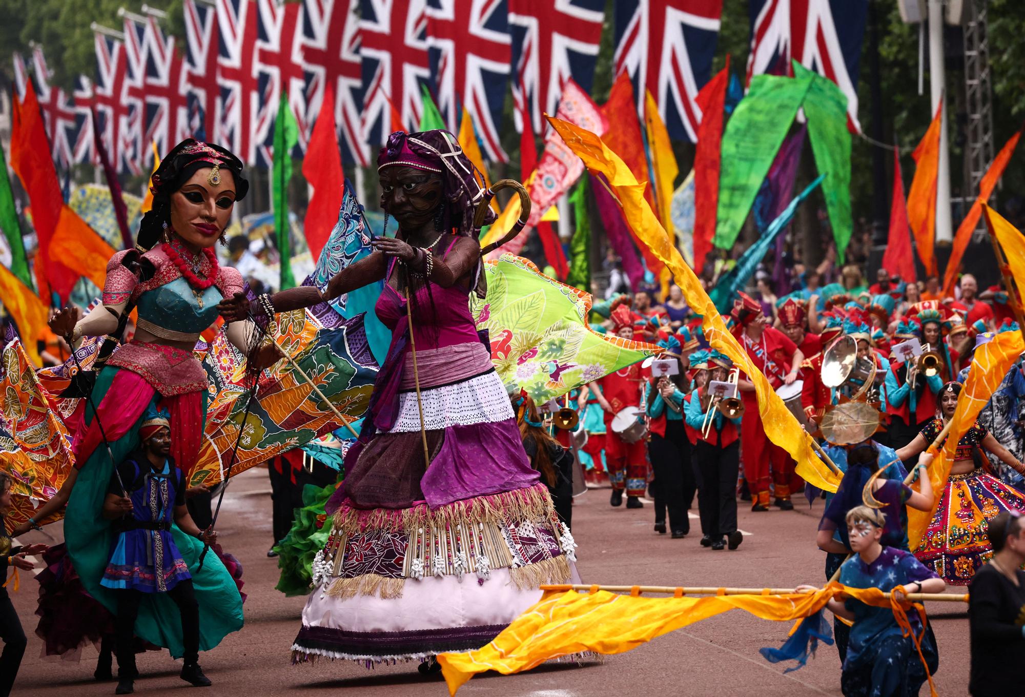 Queen's Platinum Jubilee celebrations in London