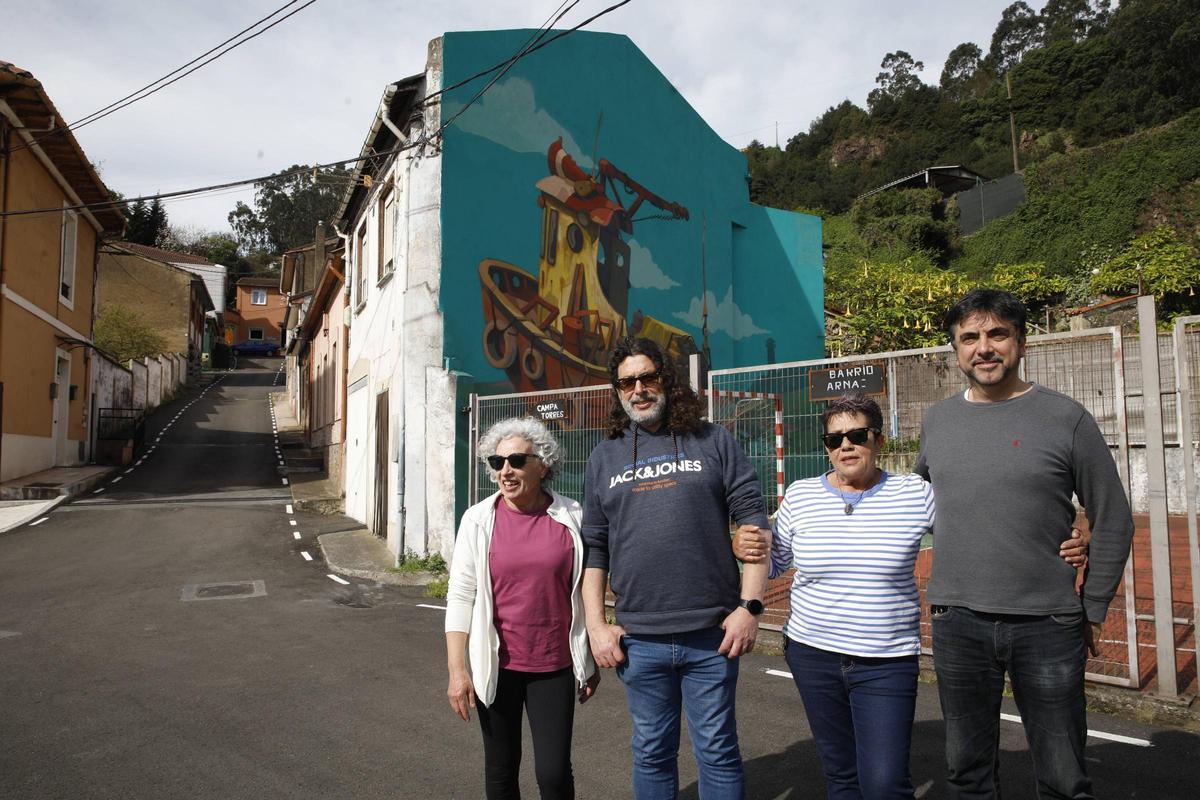 Vecinos en El Muselín.