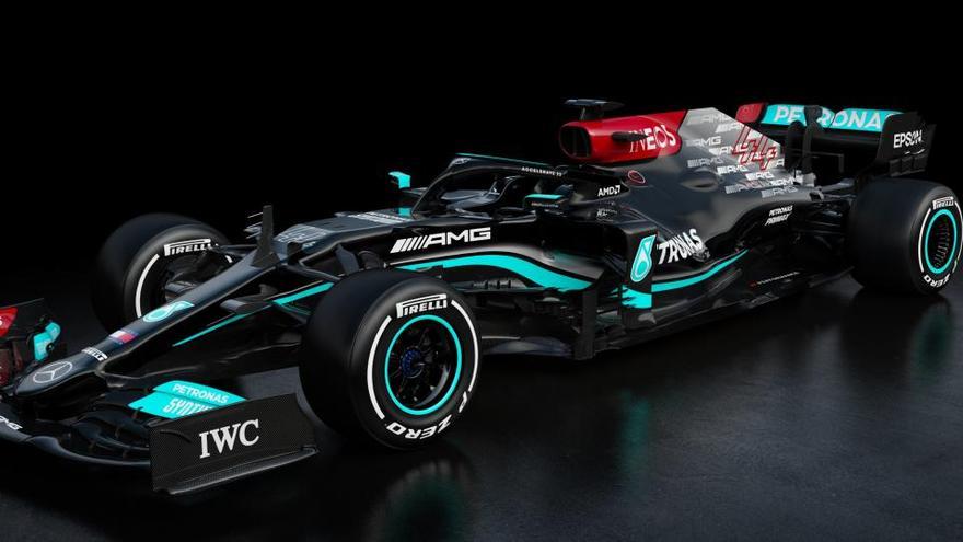 El nuevo Mercedes W12.