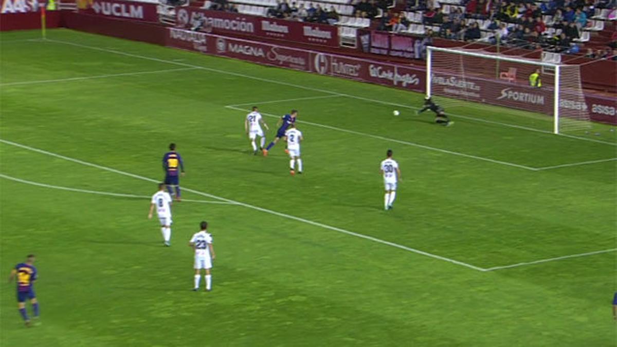 LALIGA | Albacete - FC Barcelona B (0-0): El paradón de Tomeu