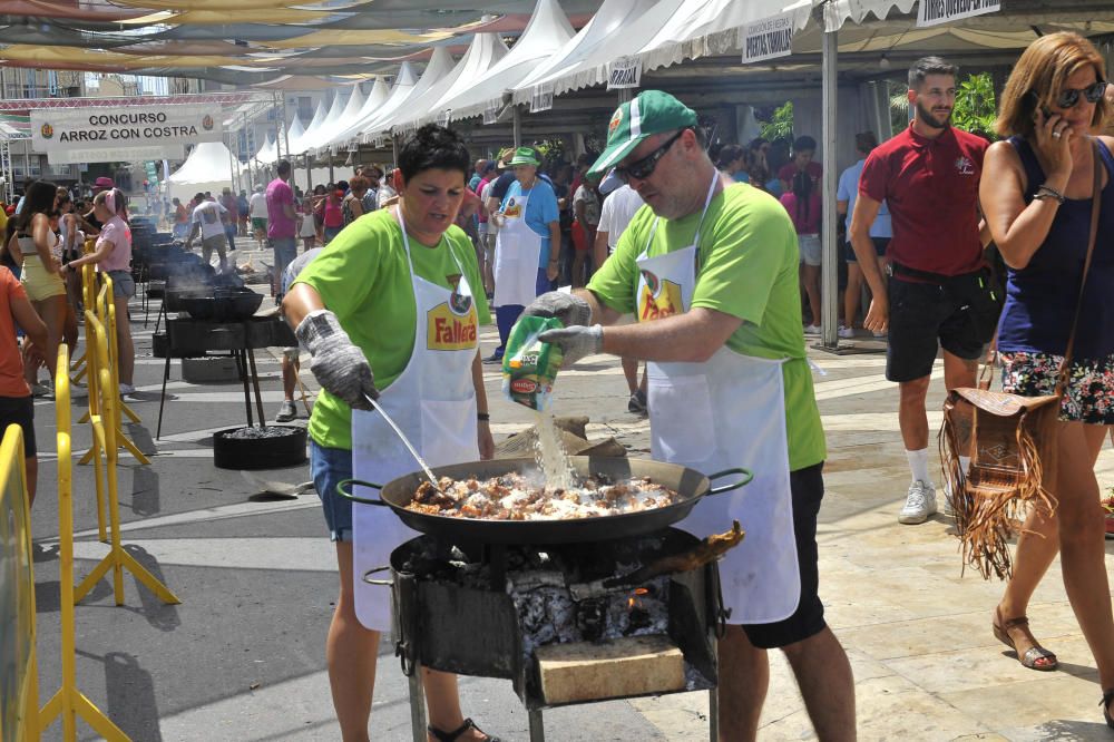 Arroz con costra gigante en Elche