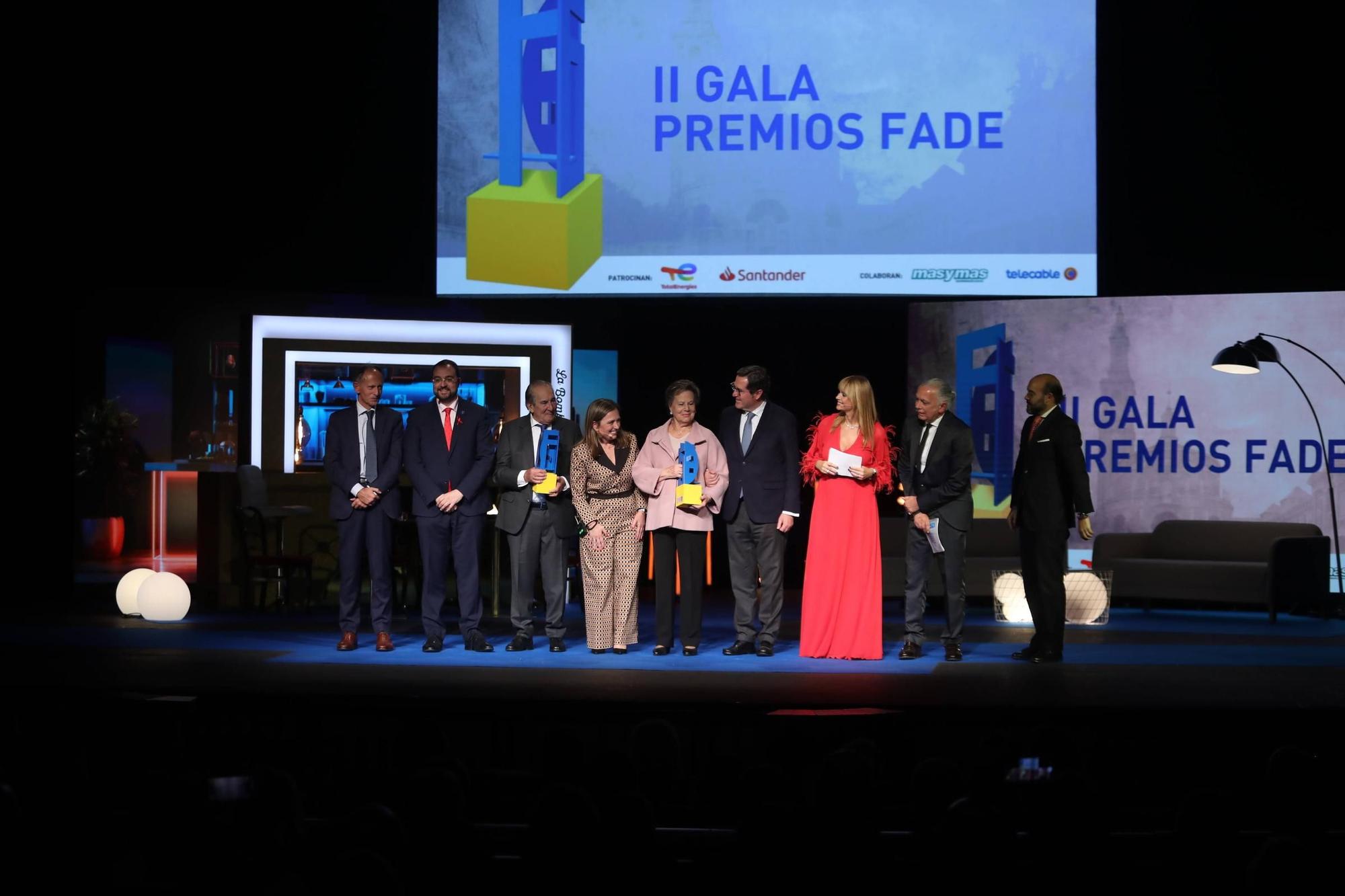 En imágenes: II edición de los Premios de la Federación Asturiana de Empresarios (FADE)