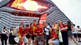 Directo | Máxima tensión en las pantallas gigantes de Valencia durante la final del Mundial