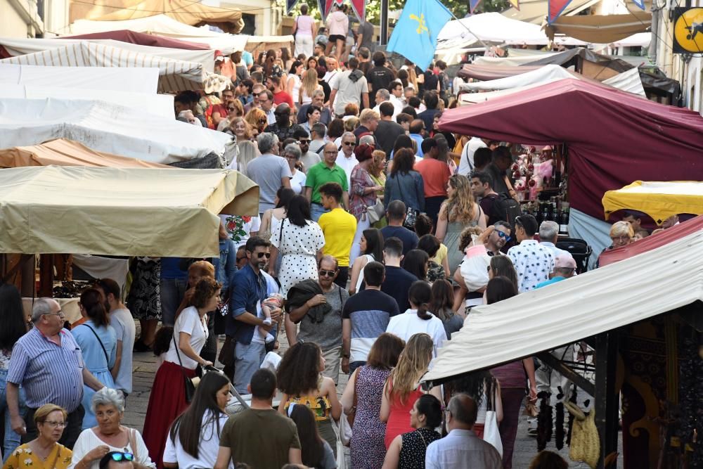 Último día de la Feria Medieval de A Coruña