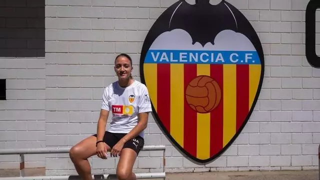Gema Climent. Jugadora del Valencia