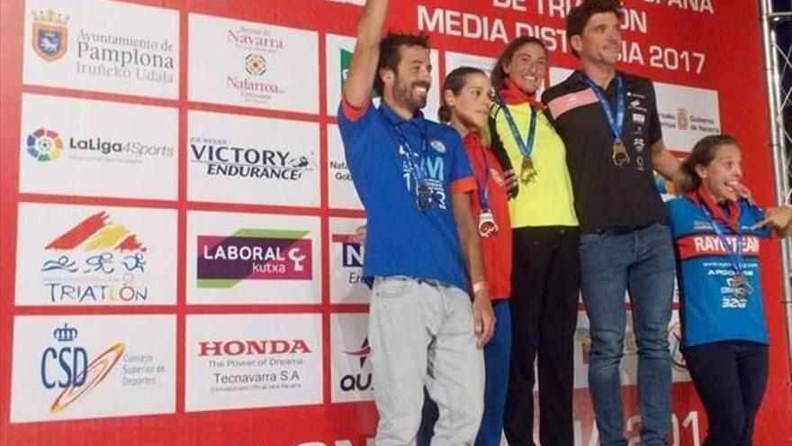 Lluch, campeona de España de triatlón MD (35-39)