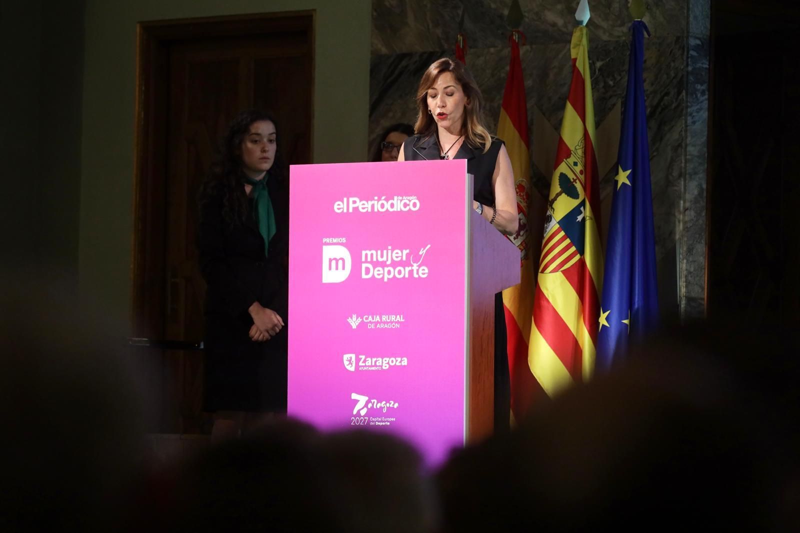 En imágenes | Gala de entrega de los Premios Mujer y Deporte en Zaragoza