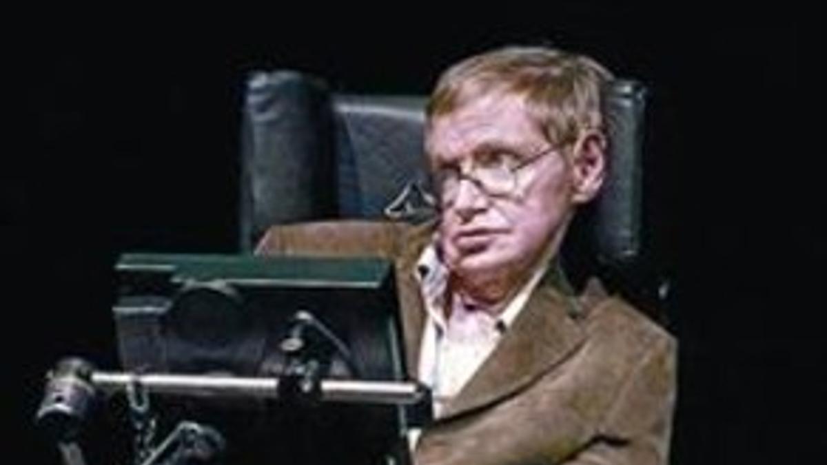 Stephen Hawking, durante una conferencia en el año 2007.